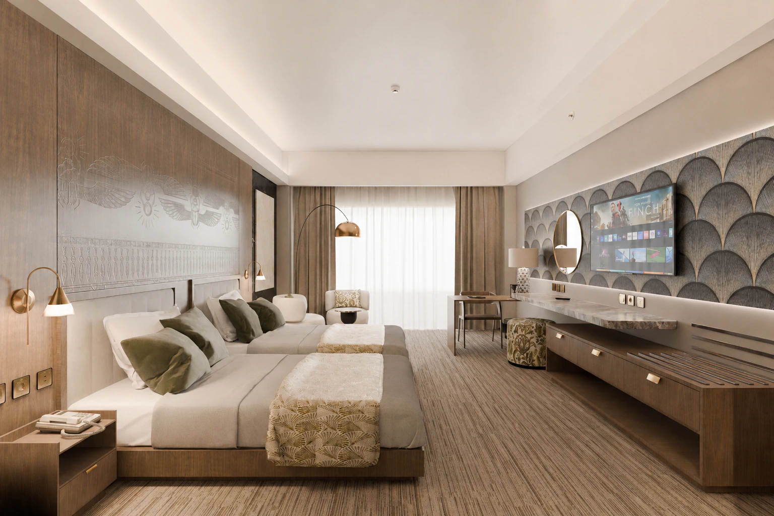 El Farida Hotel Room thumbnail 5